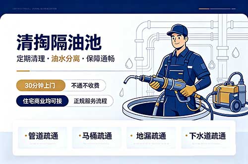 曲靖清掏隔油池